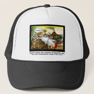 Gorra De Camionero Funny Chicken (Chickasaurus) Tees Mugs Cards Etc