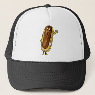 Gorra De Camionero Funny Chocolate Eclair Quirky Cake Dessert Humour