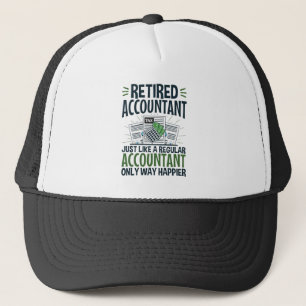Gorra De Camionero Funny CPA Retirement Happier