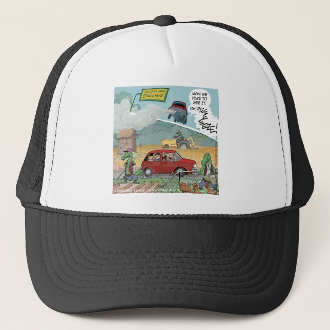 Gorra De Camionero Funny Crocodile Farm (Anverso)