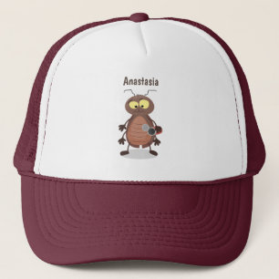 Gorra De Camionero Funny cute cockroach cartoon character