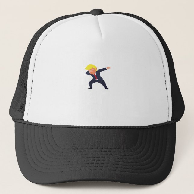 Gorra De Camionero Funny Dabbing Design Classic (Anverso)