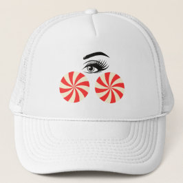 Gorra De Camionero Funny Eye Candy Hat for Women