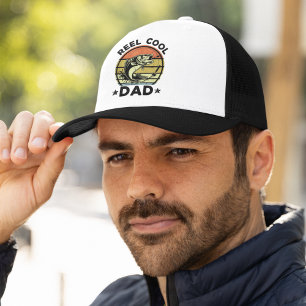 Gorra De Camionero Funny Fishing Dad Reel Cool Dad Vintage