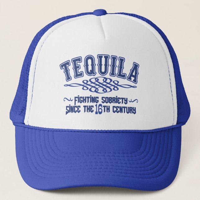 Gorra De Camionero Funny gorrón de camionetas de TEQUILA (Anverso)