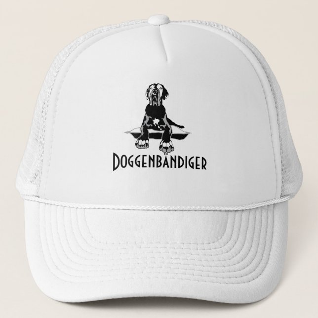 Gorra De Camionero Funny Great Dane Ilios (Anverso)