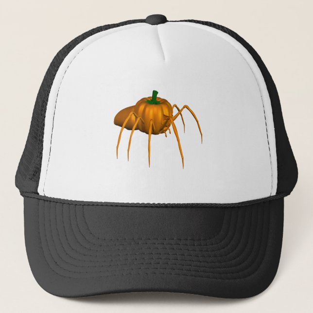 Gorra De Camionero Funny Halloween Spider (Anverso)
