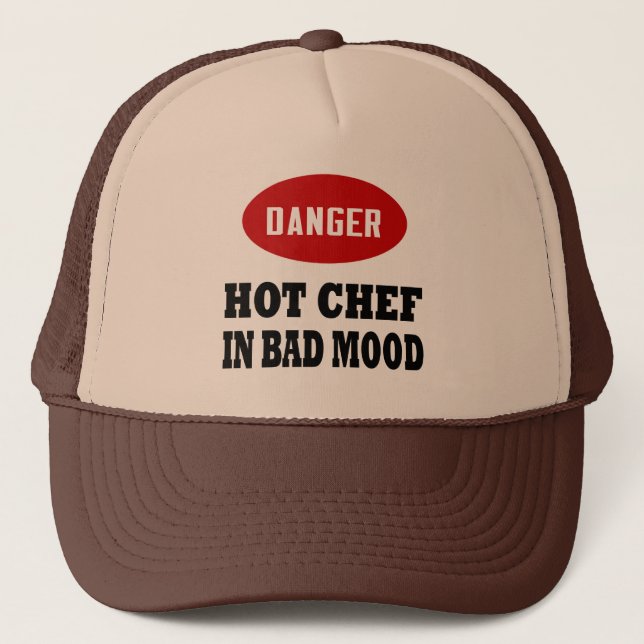 Gorra De Camionero Funny Hot Chef (Anverso)