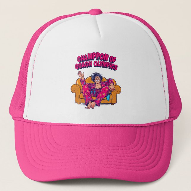 Gorra De Camionero Funny Humor Graphic Cap (Anverso)