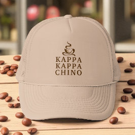 Gorra De Camionero Funny Kappa Kappa Chino Estilo de Vida Griego