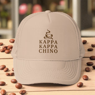 Gorra De Camionero Funny Kappa Kappa Chino Estilo de Vida Griego