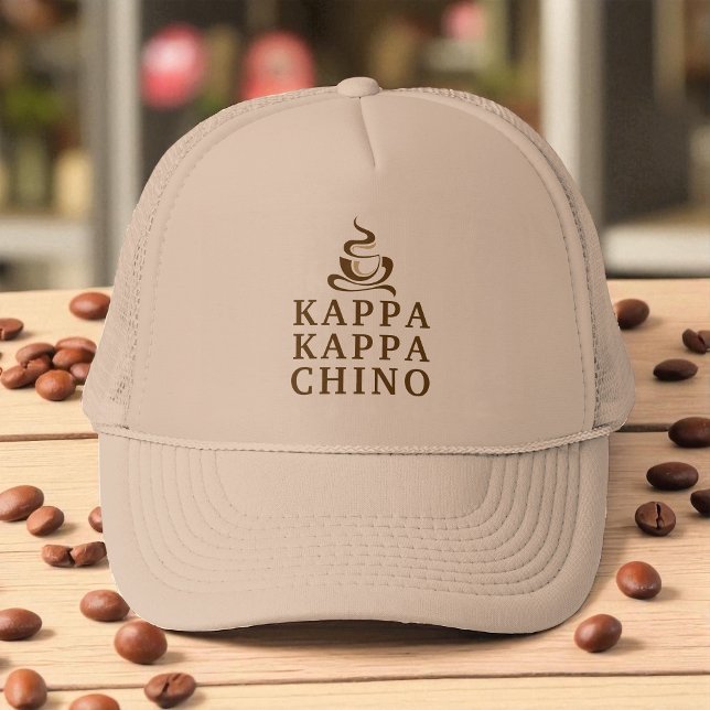 Gorra De Camionero Funny Kappa Kappa Chino Estilo de Vida Griego (Subido por el creador)