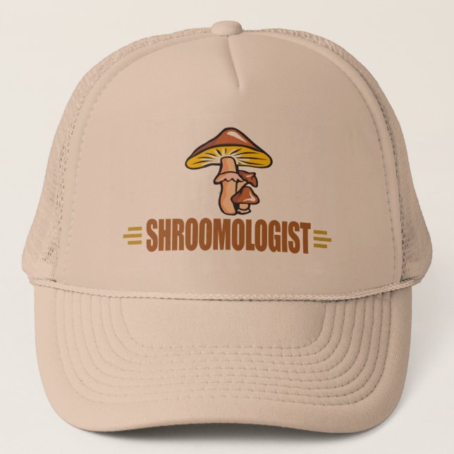 Gorra De Camionero Funny Mushroom (Anverso)