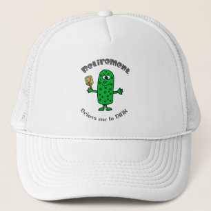 Gorra De Camionero Funny Pickle Pickleball Player Retirement Personal