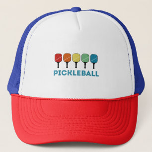 Gorra De Camionero Funny Pickleball Retro Vintage