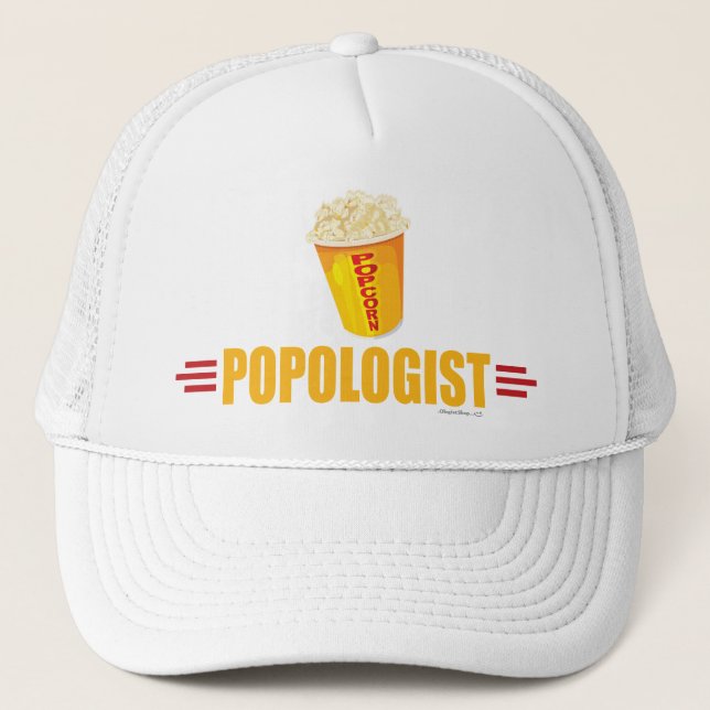 Gorra De Camionero Funny Popcorn (Anverso)
