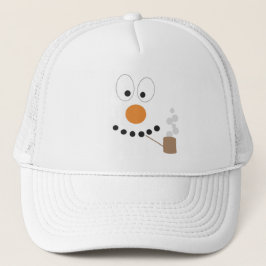 Gorra De Camionero Funny Snowman Face Cute Personalizado