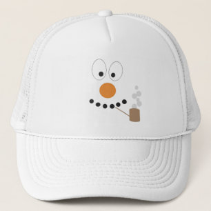 Gorra De Camionero Funny Snowman Face Cute Personalizado