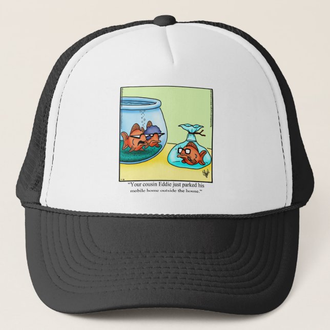 Gorra De Camionero Funny Spectickles Christmas Visitor Cartoon (Anverso)