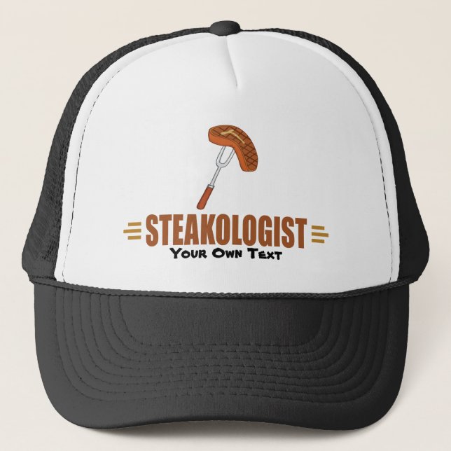 Gorra De Camionero Funny Steak (Anverso)