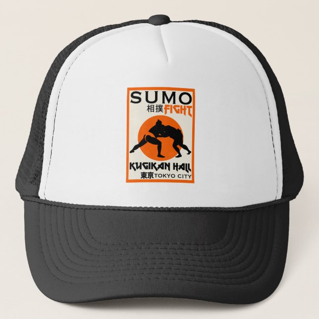 Gorra De Camionero Funny Sumo Wrestler (Anverso)