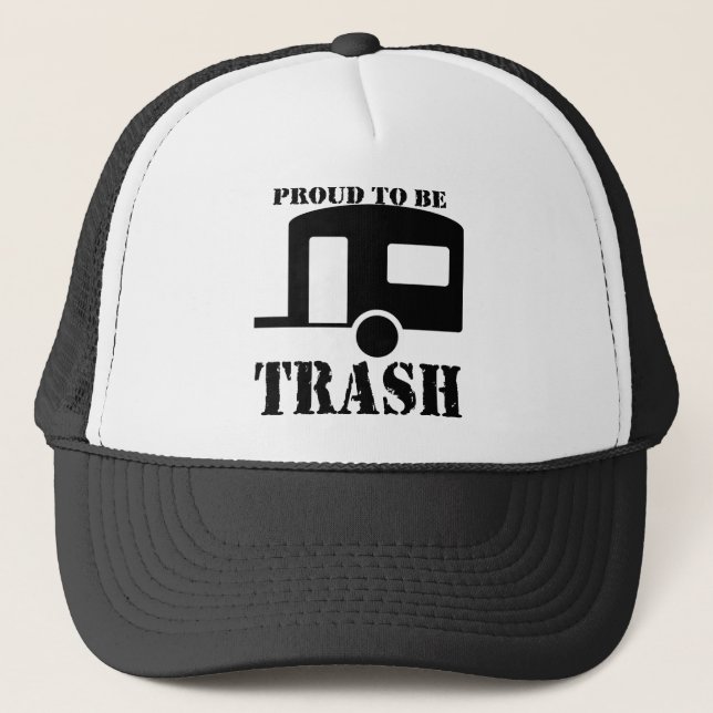 Gorra De Camionero Funny Trailer Park Shirt (Anverso)