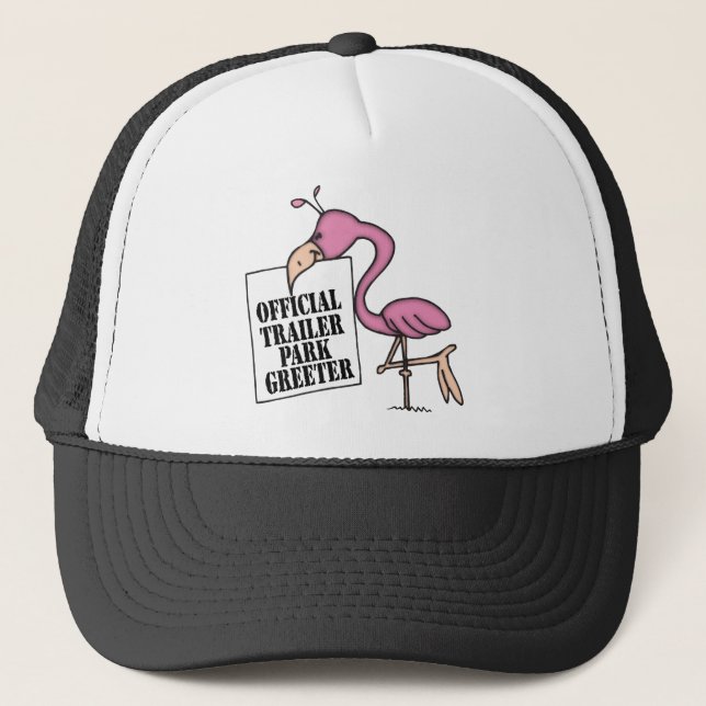 Gorra De Camionero Funny Trailer Park Shirt (Anverso)