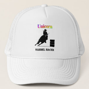 Gorra De Camionero Funny Unicorn Barrel Racer