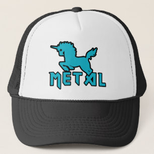 Gorra De Camionero Funny Unicornios está Metalizado