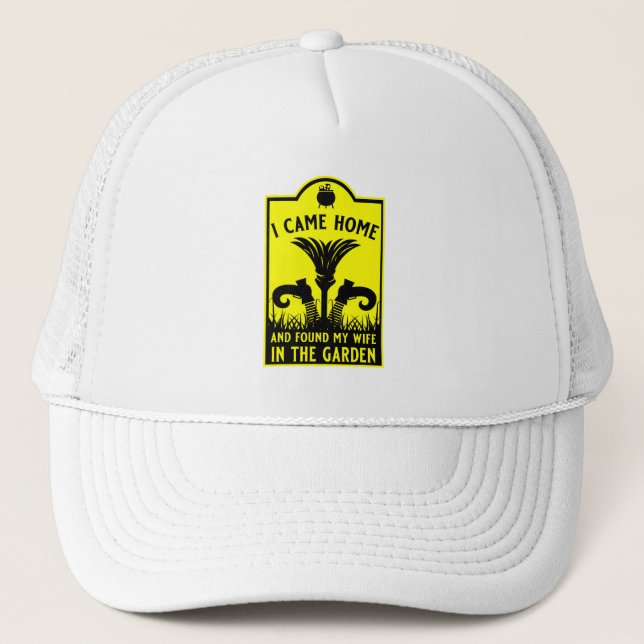 Gorra De Camionero Funny Witch Wife (Anverso)