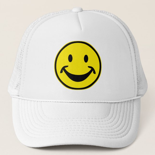 Gorra De Camionero Funny yellow + your backg. & ideas (Anverso)