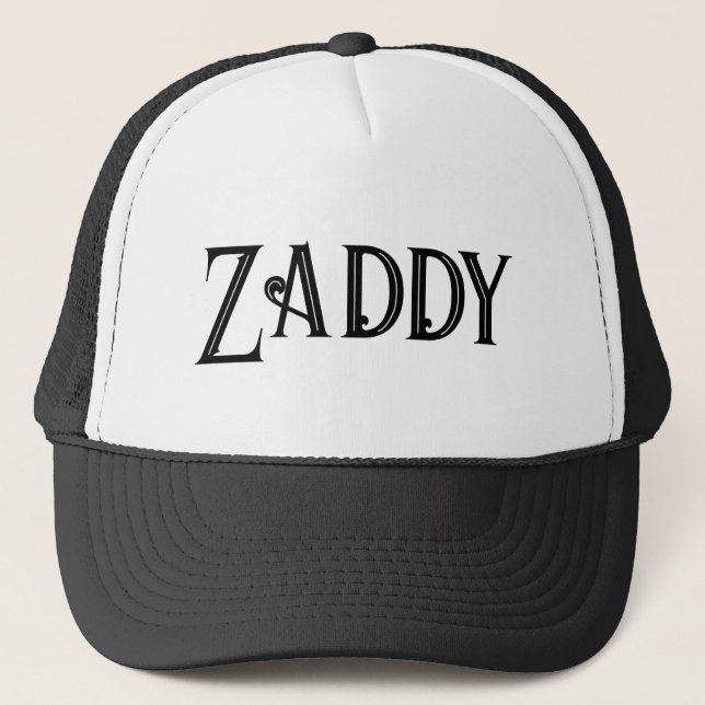 Gorra De Camionero Funny Zaddy (Anverso)