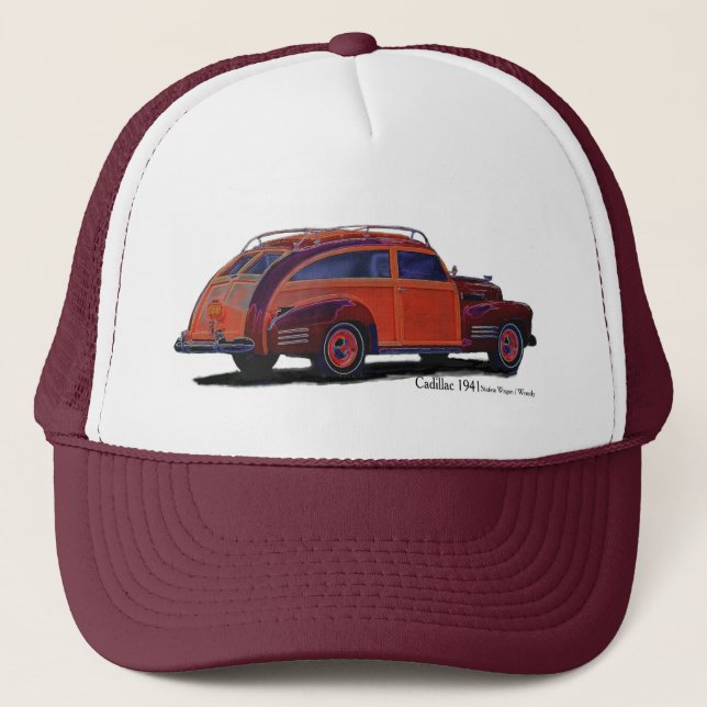 Gorra De Camionero Furgoneta 1941/Woody de Cadillac (Anverso)
