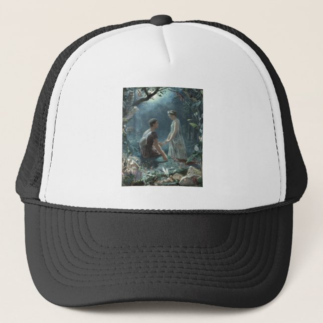 Gorra De Camionero Furries: El sueño de Shakespeare de una noche de v (Anverso)