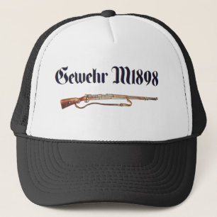 Gorra De Camionero Fusil alemán Gewehr M1898 de la Primera Guerra Mun