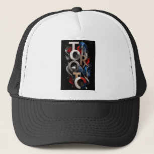 Gorra De Camionero Fusión Urbana de Toronto Tipografía 3D