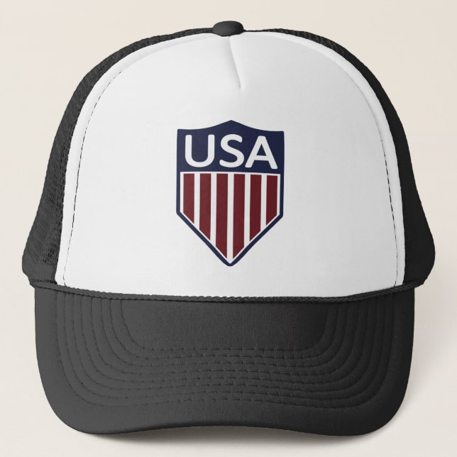 Gorra De Camionero Fútbol 1950 de los E.E.U.U. (Anverso)