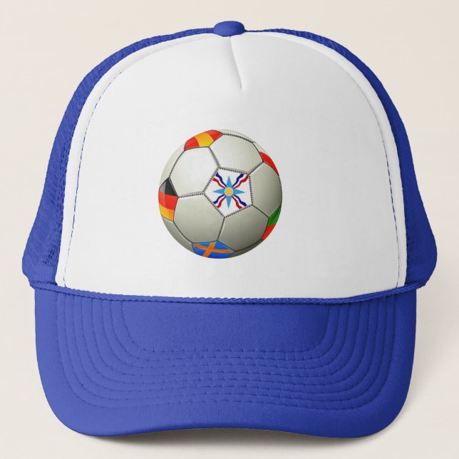 Gorra De Camionero Fútbol asirio (Anverso)