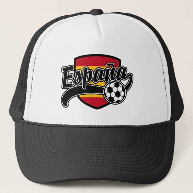 Gorra De Camionero Fútbol de España (Anverso)