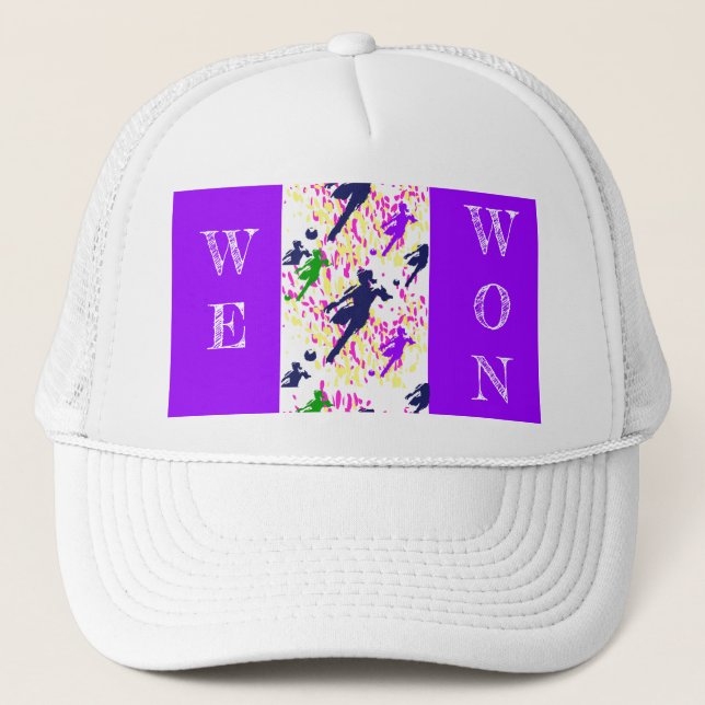GORRA DE CAMIONERO FÚTBOL DE MUJERES (Anverso)