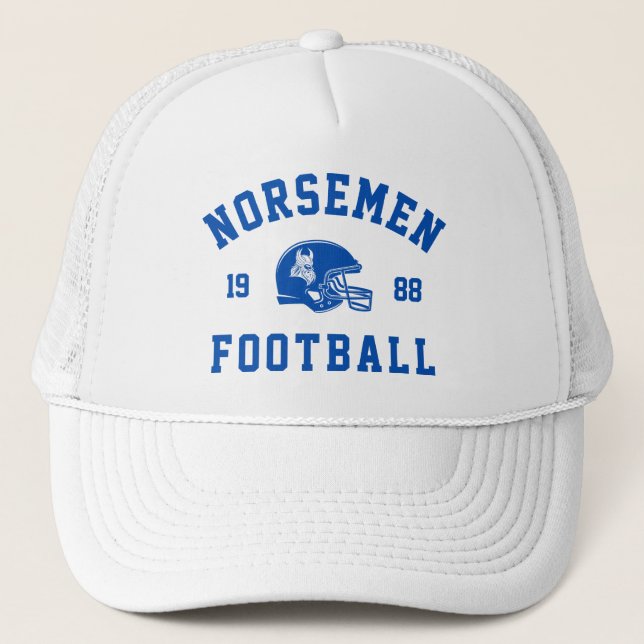 Gorra De Camionero Fútbol de Norsemen (Anverso)