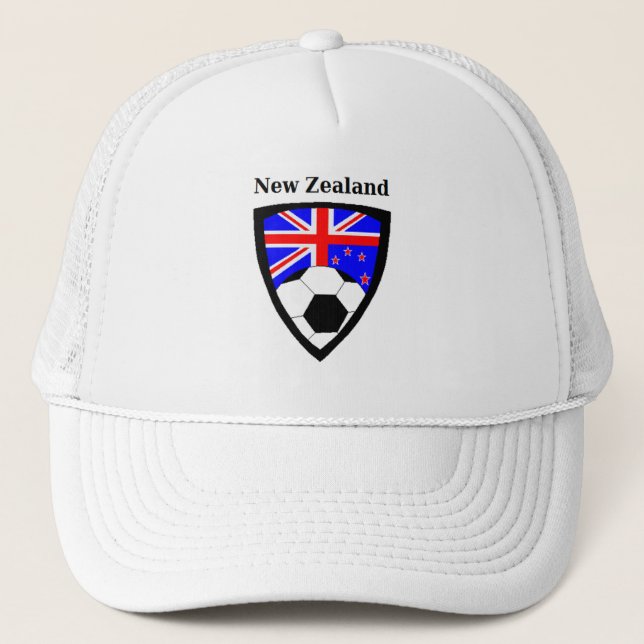 Gorra De Camionero Fútbol de Nueva Zelanda (Anverso)