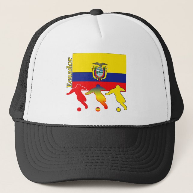 Gorra De Camionero Fútbol Ecuador (Anverso)