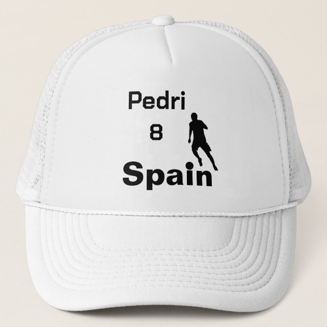 Gorra De Camionero Fútbol en España, personalizable (Anverso)