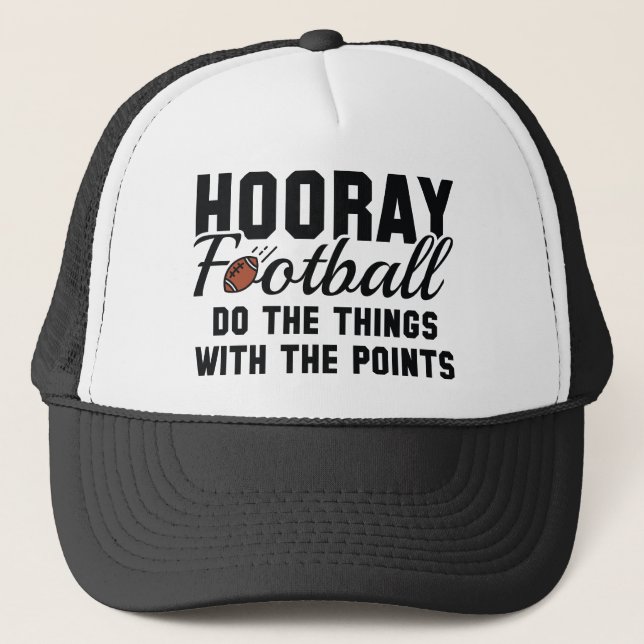 Gorra De Camionero Fútbol Hooray (Anverso)
