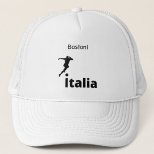 Gorra De Camionero Fútbol Italia, personalizable