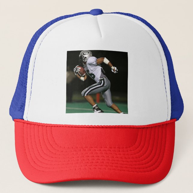 Gorra De Camionero Fútbol personalizado Foto Deportes (Anverso)
