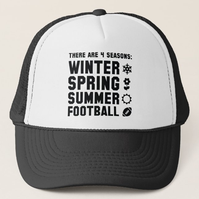 Gorra De Camionero Fútbol por Temporadas 4 (Anverso)