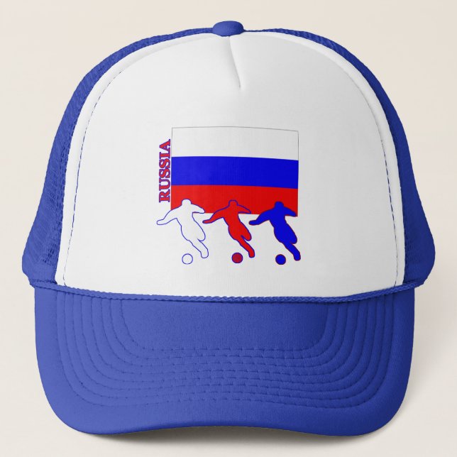Gorra De Camionero Fútbol Rusia (Anverso)