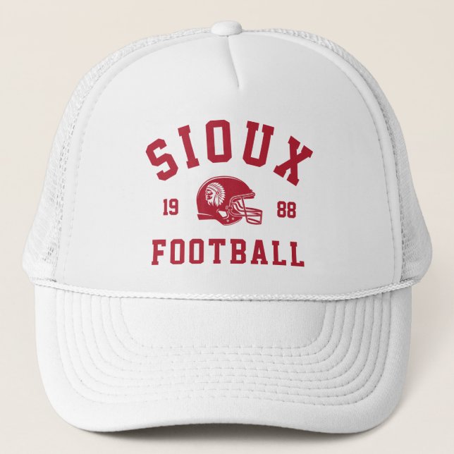 Gorra De Camionero Fútbol Sioux (Anverso)